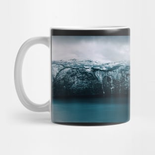 Nordic Winter - Dramatic Coastal Landscape on Cold Moody Winter Mug